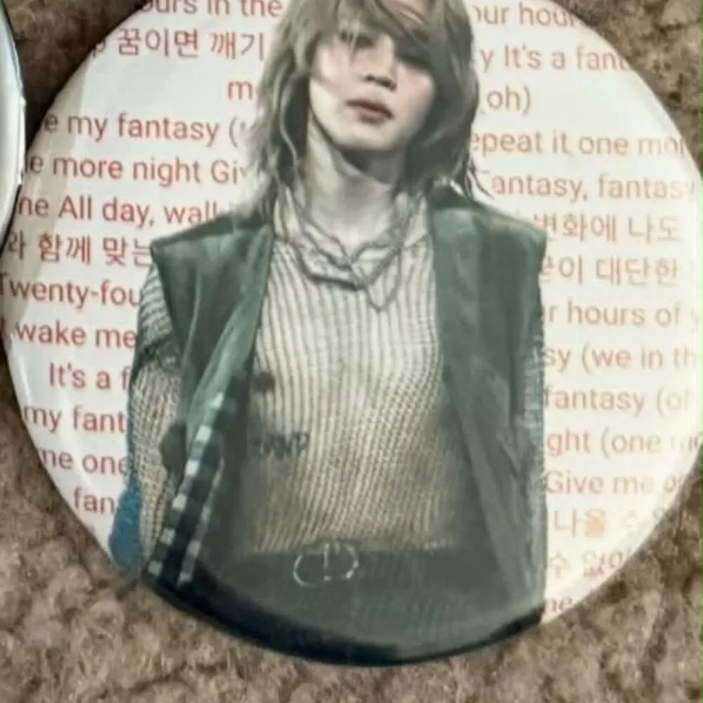 Jimin of BTS custom Pin Badge 2.25